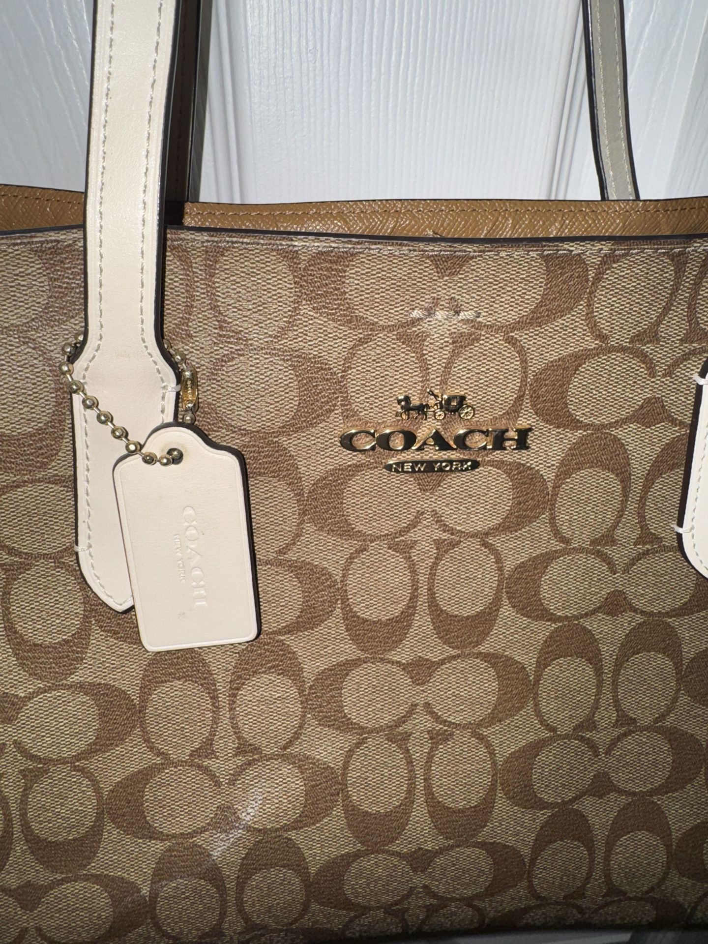 Women Coach Bag Size Medium Tote Bag 