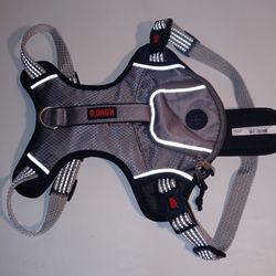 Corn Reflective Dog Harness Pocket Gray Size Medium