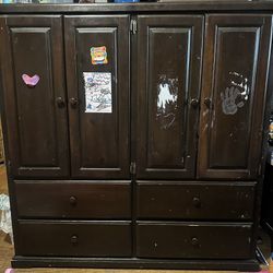 Real Wood Armoire Madera Real Mueble 