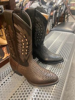 Botas Vaqueras de piel para hombre
