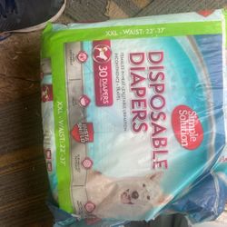 Dog Disposable Diapers 