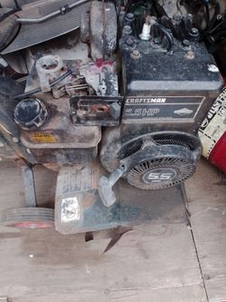 Briggs Stratton 5.5 HP Engine Not running for parts