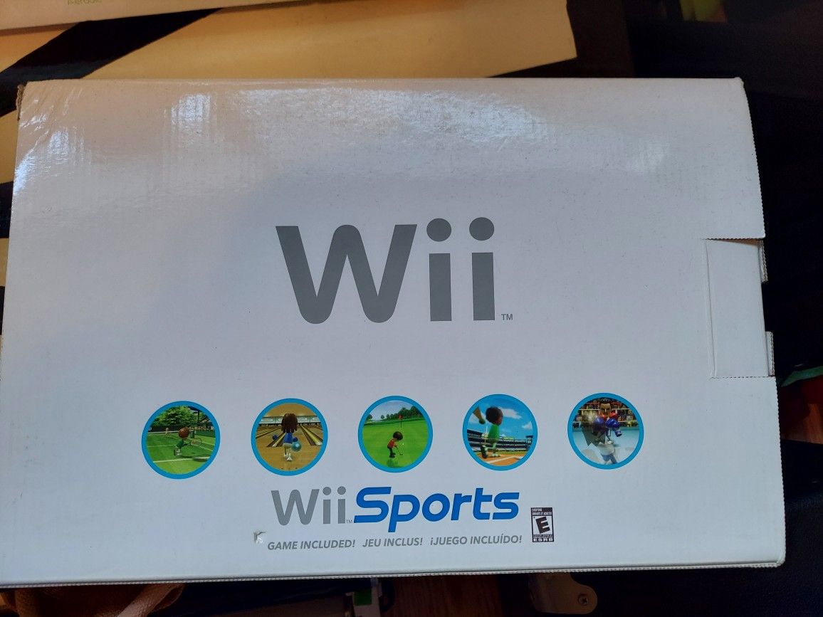 Wii Sport W/ Wii Fit Plus And 10 Games Basically Brand New!