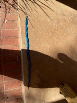 Bicycle chain, blue coated