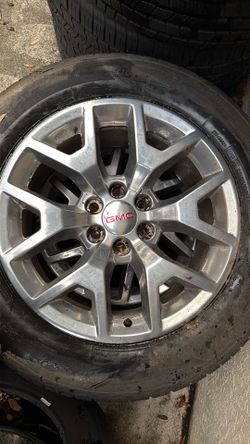 GMC 20”Rims and tires all 4
