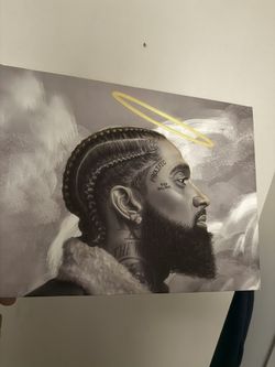 Nipsey Hussle Canvas Art