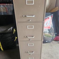 Metal 4 Drawer Filing Cabinet