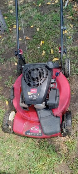 Toro Lawnmower This Is Push Mower Working