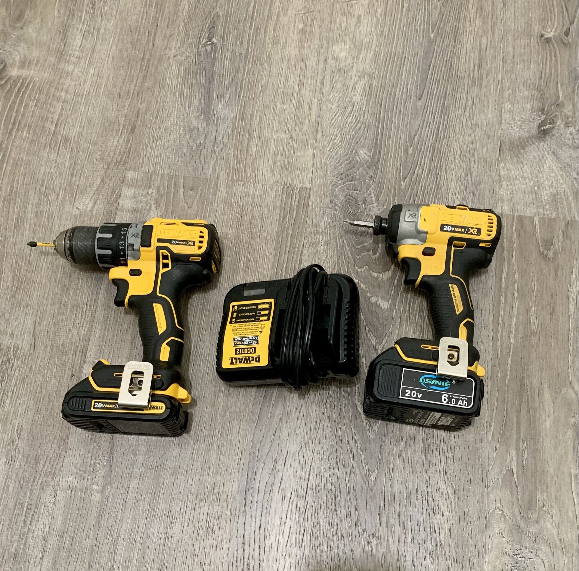 Dewalt drill and impact 