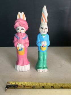 Porcelain rabbits