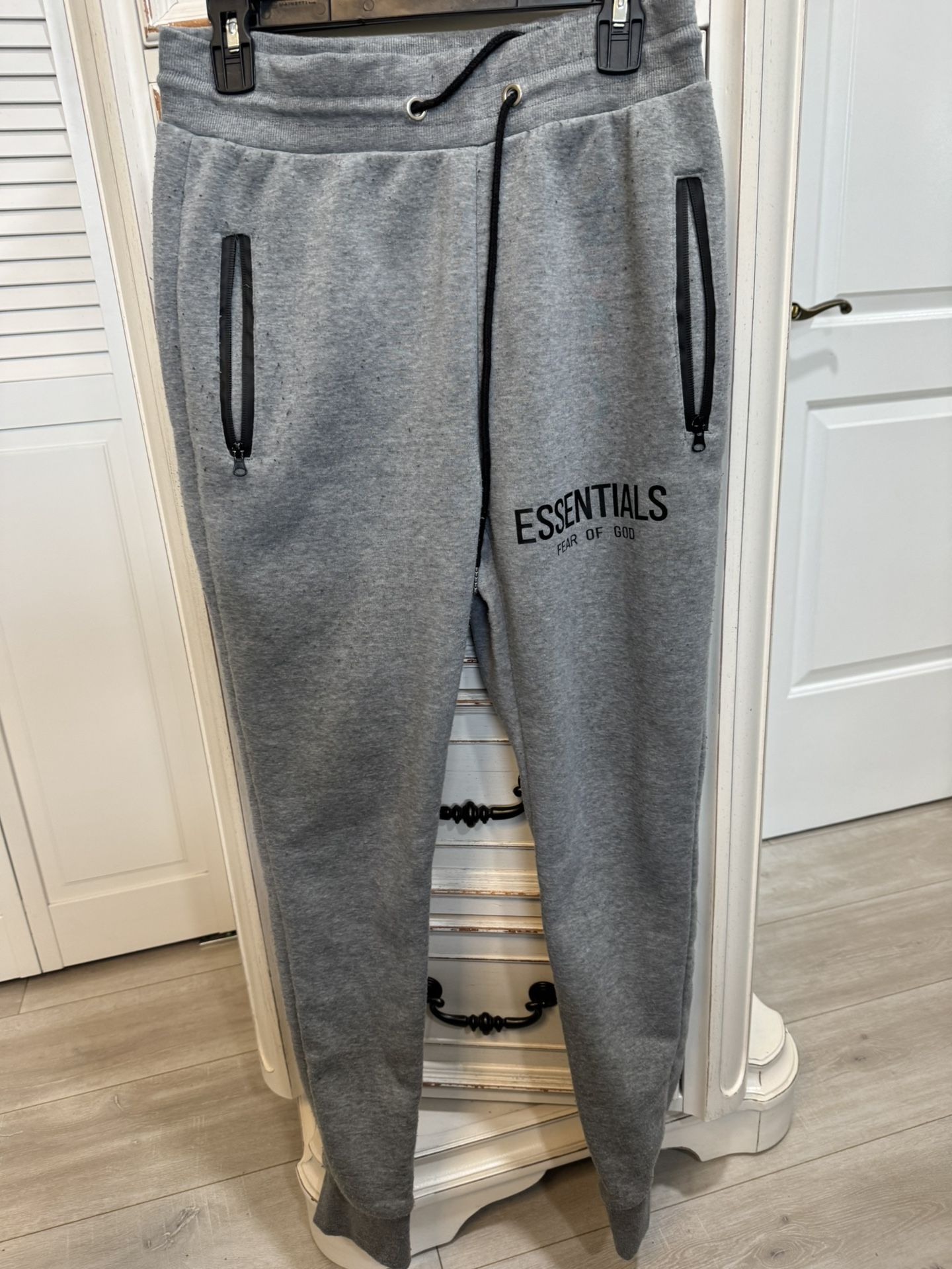 Essential Fear Of God Men Sweatpants Size Medium