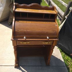 Roll Top Secretary Desk