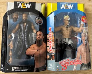 AEW Action Figures John Silver & Darby Allin