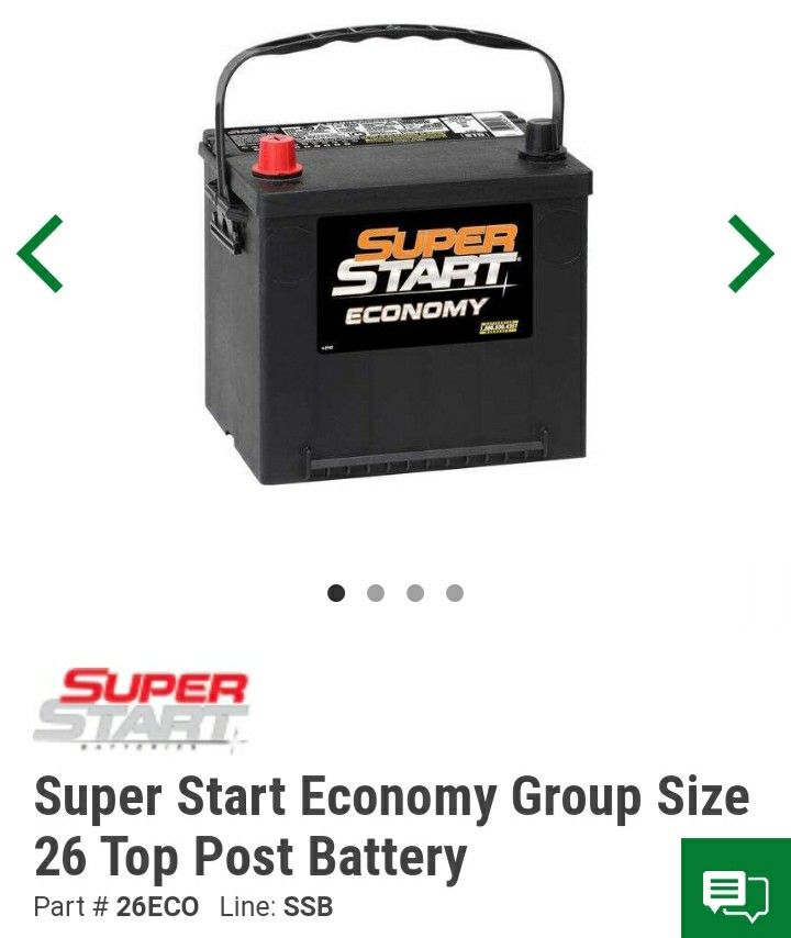 New Super Start Economy Top Post Car Truck Battery From O Reillys 26eco For Sale In Dallas Tx Offerup New Super Start Economy Top Post Car Truck Battery From O Reillys 26eco For Sale In Dallas Tx Offerup