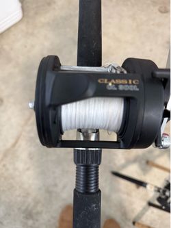 New Okuma 300 L Reel on a 8’6 Classic Pro Rod