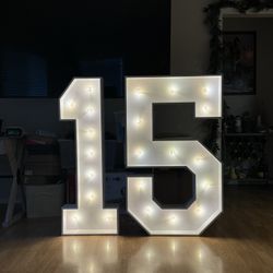 Marquee Number