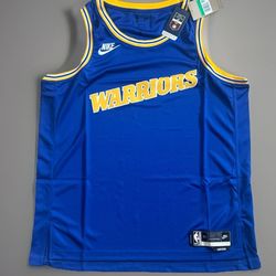 Authentic Nike Golden State Warriors Men's Blue-Swingman Classic Edition Size XL