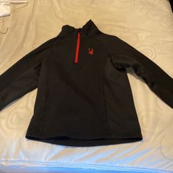 Mens Small Spider Thermal Sweatshirt