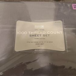 Cal King 1000 Thread Count 
