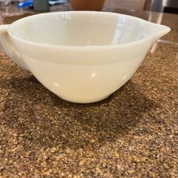 Fire King White Batter Bowl