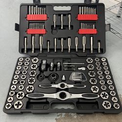 Gearwrench 114 Piece Ratcheting Tap and Die Set, SAE & Metric