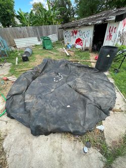 14ft trampoline used