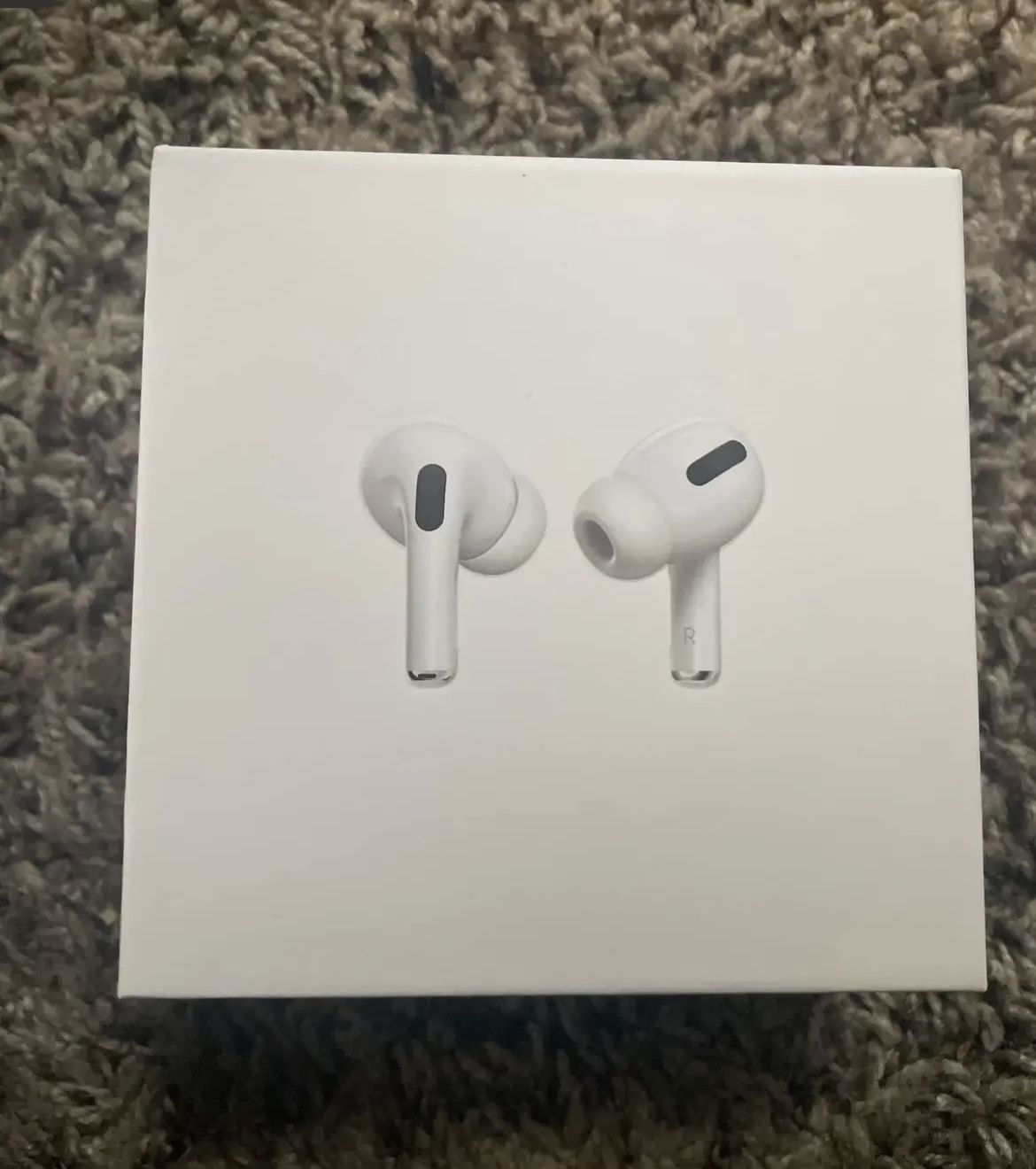 Airpods Pros with Box and Fast Charger