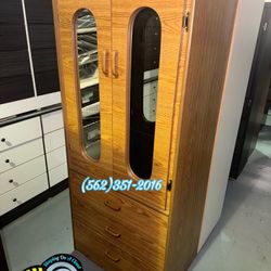 Tall Closet Oak Dresser New Wardrobe 