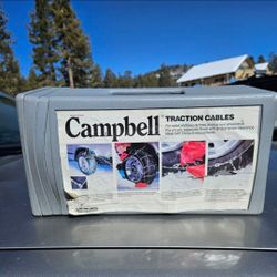 Campbell Snow Chains Traction Cables Passenger Vehicles 003-1918 165 175 185 195 215
