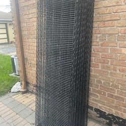 ULINE  Black Wire  four Shelving