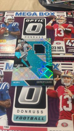 Derek Carr patch 161/199