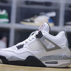 Jordan 4 White Cement 39