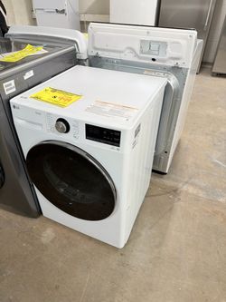 LG ThinQ Front Load Washer White