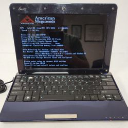 Asus Eee PC Intel(R) Atom(TM) CPU N280 @ 1.66GHz Windows REPAIR or PARTS ONLY