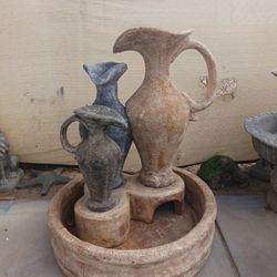 3 vase fountain/Fuente De 3 Jarrones