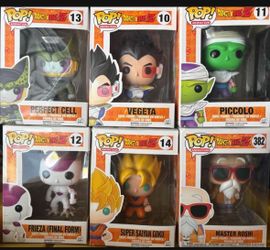 Dragon Ball Z funko pops