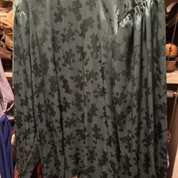 Dark Green  Mickey Mouse Blouse 
