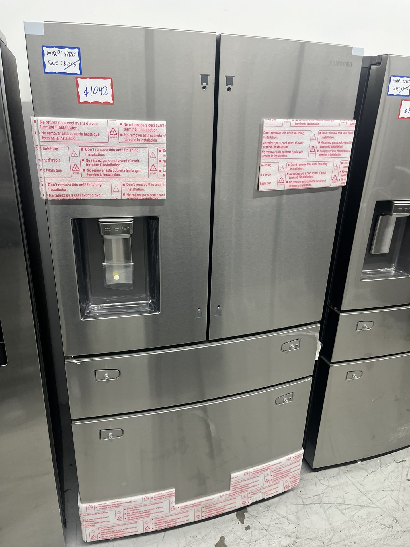 (Scratch/dent) bottom drawer—— Samsung 4 Door Refrigerator