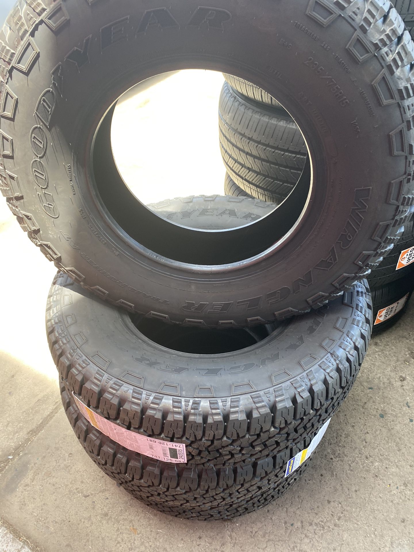 Tires Shop Spring Valley 235, 15Goodyear New Tires