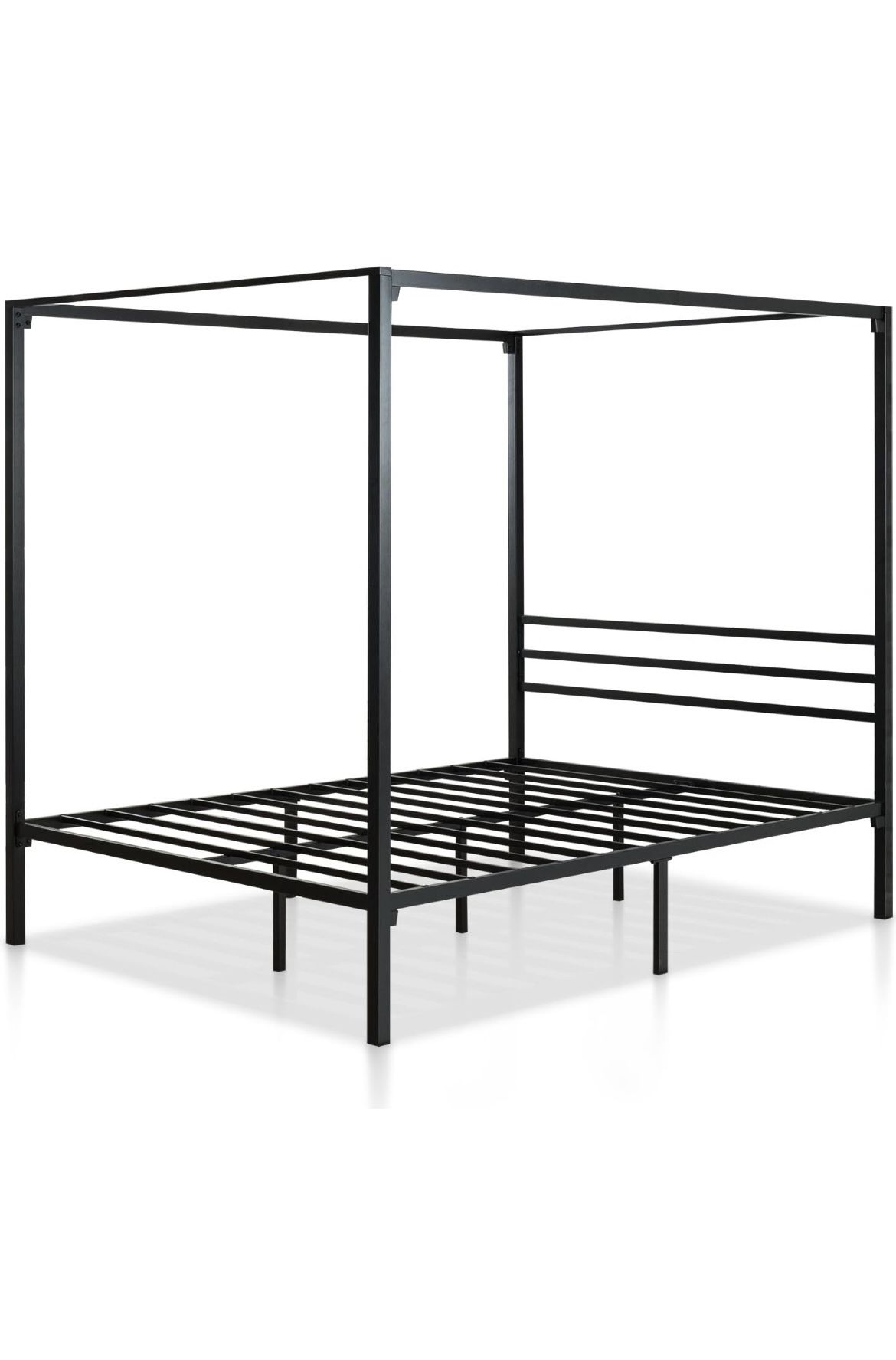 Metal Bed Frame With Canopy (FULL)