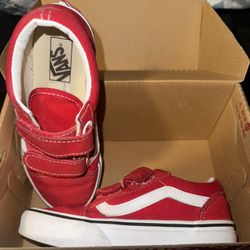 Kids Vans Old Skool V Size 13