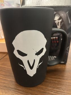 Black Skull Mug  