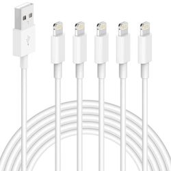 iPhone Charger,5 Pack (10 FT) VODRAIS [Apple MFi Certified] Charger Lightning to USB Cable Compatible iPhone 13/12/11 Pro/11/XS MAX/XR/8/7/6s plus,iPa