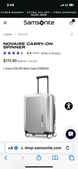 Samsonite Novair Carry-On Luggage 