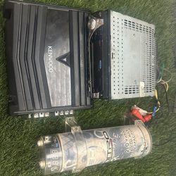 Car Stereo, and Capacitor