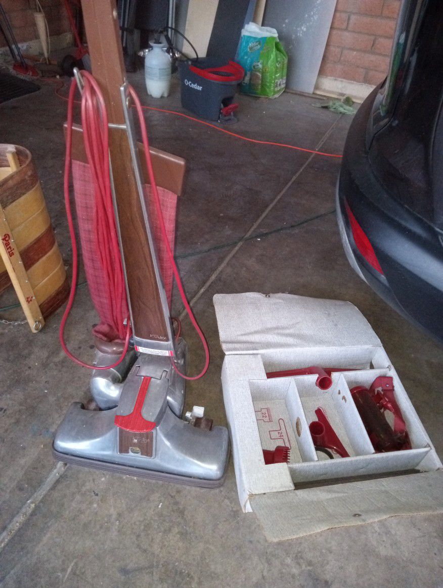 Kirby Classic Vintage Vacuum Cleaner + Accessories