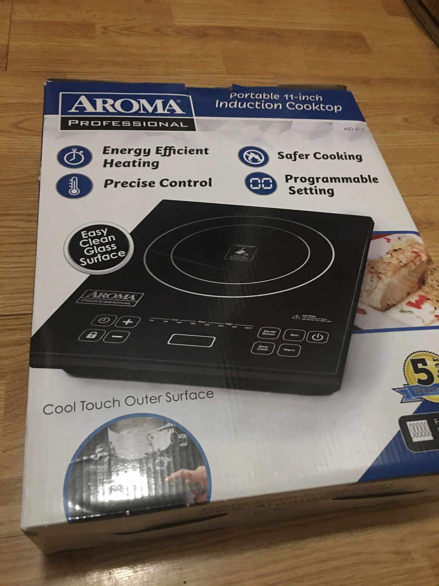 Aroma Portable Induction Cooktop
