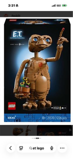 LEGO Ideas E.T. the Extra-Terrestrial Set 21370