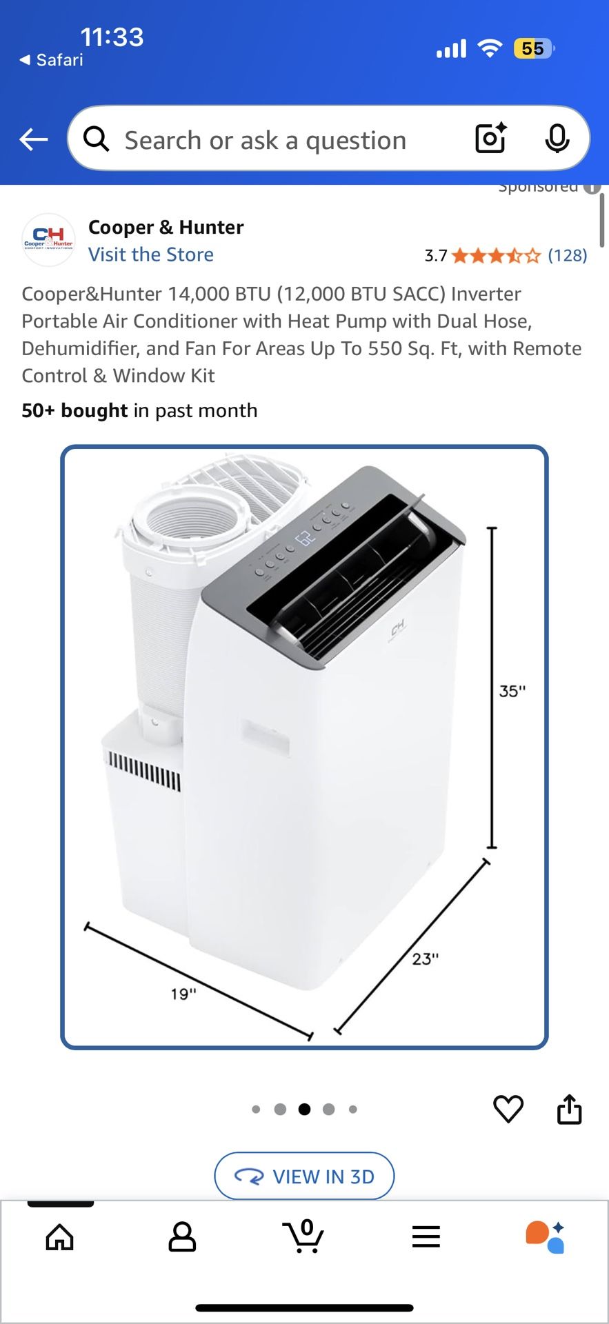 Portable AC And Heating Unit