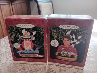 Richard Petty/Jeff Gordon Hallmark Ornament